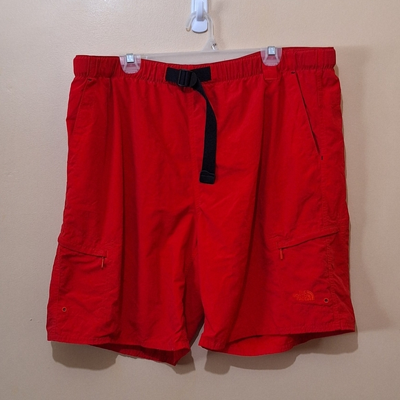 The North Face Red Shorts - Picture 1 of 8
